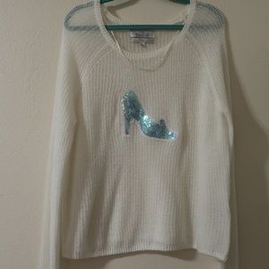 LC Disney Glass Slipper Sweater